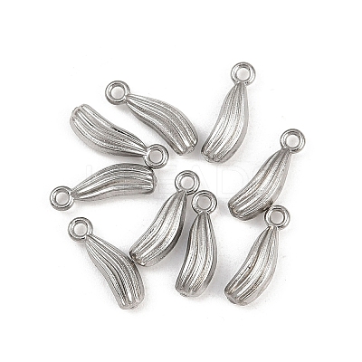 Vegetables 304 Stainless Steel Charms STAS-G356-06P-06-1