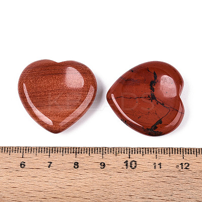 Natural Red Jasper Worry Stones G-A213-09E-1