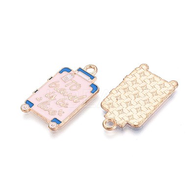 Alloy Enamel Pendants FIND-B007-03LG-1