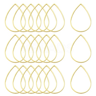 Brass Linking Rings EC03117x25mm-G-1