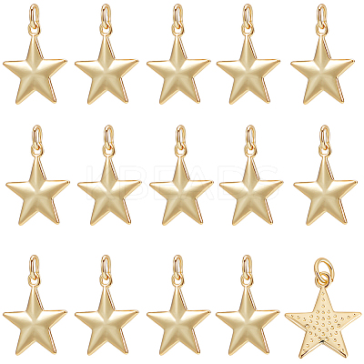 Brass Pendants KK-BBC0015-30A-1