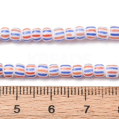 Handmade Lampwork Beads Strands BLOW-K001-01A-09-1