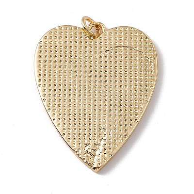Brass Enamel Pendants KK-G439-54G-1