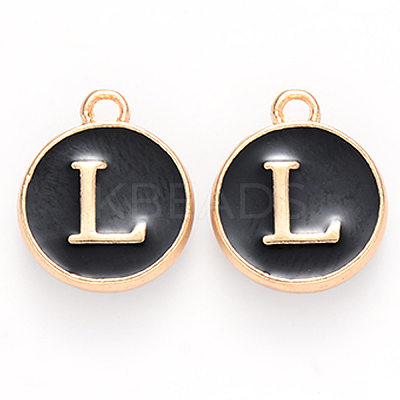 Golden Plated Alloy Charms ENAM-S118-02L-1