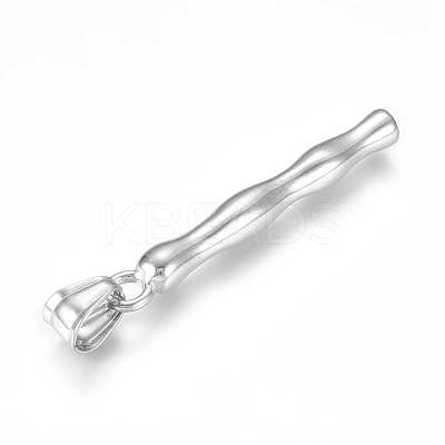 Tarnish Resistant 304 Stainless Steel Pendants STAS-G223-01P-I-1