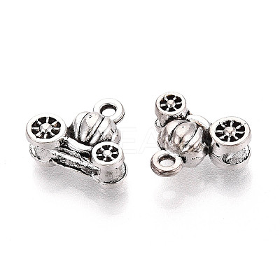 Halloween Tibetan Style Alloy Charms TIBE-N014-29AS-1