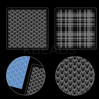 Acrylic Clay Texture Boards DIY-WH0498-0002-1