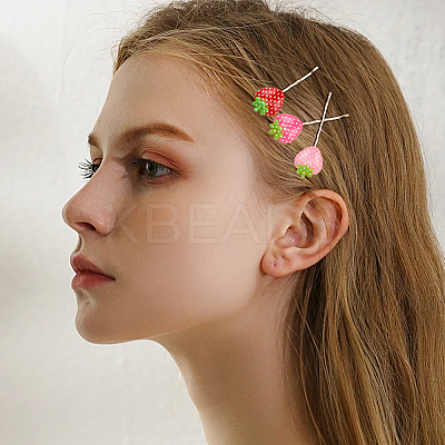 60Pcs 3 Colors Transparent Resin Cabochons RESI-SC0006-53-1
