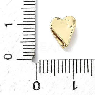 Brass Micro Pave Clear Cubic Zirconia Beads KK-I476-20G-02-1
