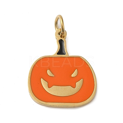 Halloween 304 Stainless Steel Charms STAS-K263-11G-1