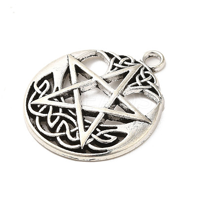 Tibetan Style Alloy Pendants PALLOY-M217-22AS-1