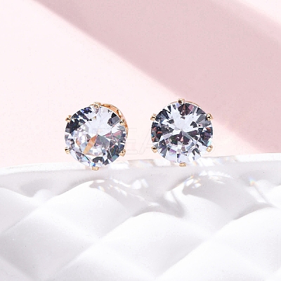 Alloy Silicone Clip-on Earrings EJEW-Z120-02G-01-1