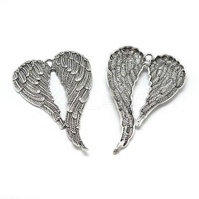 Tibetan Style Alloy Big Pendants LS-X-TIBEP-R346-47AS-RS-1