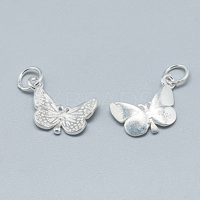 925 Sterling Silver Pendants X-STER-T002-74S-1
