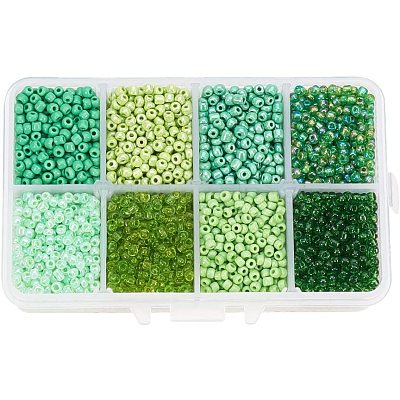8/0 Round Glass Seed Beads SEED-PH0006-3mm-07-1
