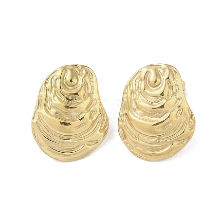 316 Surgical Stainless Steel Stud Earrings for Women STAS-B063-01G-01-1