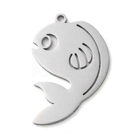 Non-Tarnish 304 Stainless Steel Pendants STAS-R116-07P-1