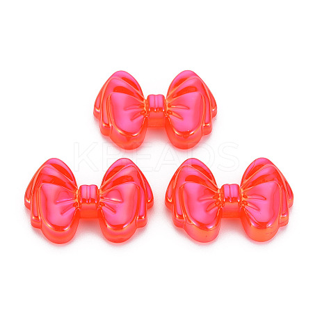 Plating Transparent Acrylic Cabochons TACR-N006-52A-1