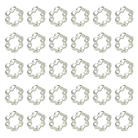 100Pcs CCB Plastic Bead Frame CCB-YW0001-67A-1