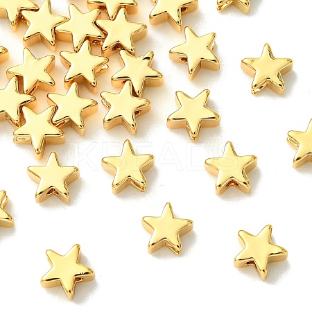 SHEGRACE Brass Star Beads XGRPCU840-300G-1