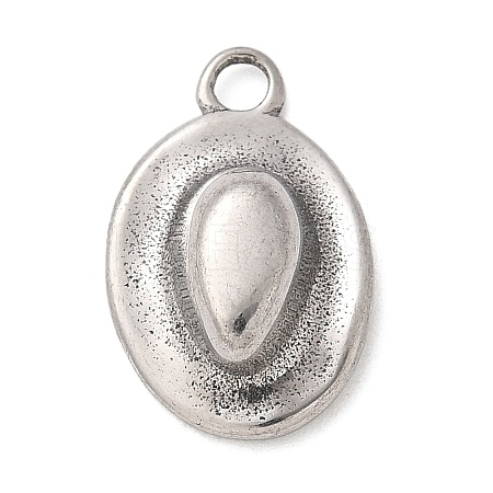 304 Stainless Steel Pendants STAS-F349-04P-1