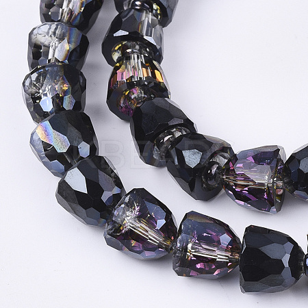Electroplated Glass Beads EGLA-T016-01-A01-1