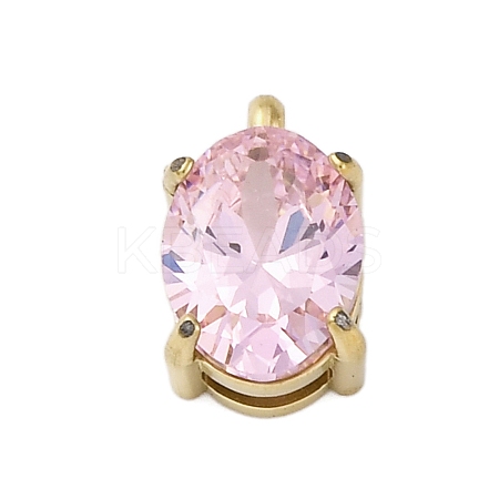 304 Stainless Steel Micro Pave Cubic Zirconia Charms STAS-L022-160G-A01-1