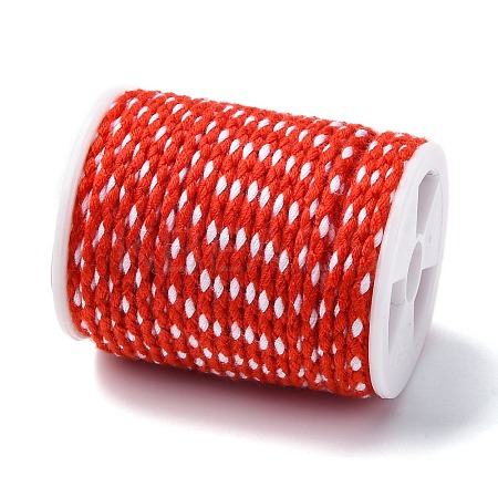 4-Ply Polycotton Cord with Metallic Thread LS-OCOR-Z003-D118-1