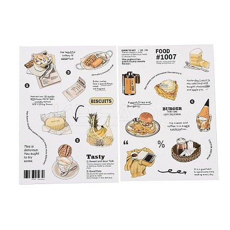 PET Tags
 Picture Stickers AJEW-R098-02C-1