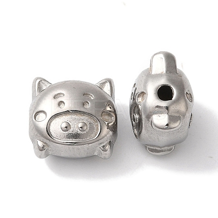 Non-Tarnish 304 Stainless Steel Beads STAS-I305-141P-1