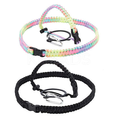 2 Sets 2 Colors Nylon Vacuum Cup Handle Sling FIND-GO0001-10-1