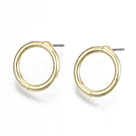 Alloy Stud Earrings EJEW-N046-006-NR-1