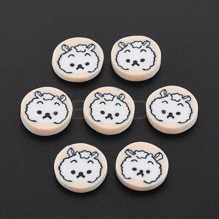 Handmade Polymer Clay Cabochons CLAY-N006-144-1