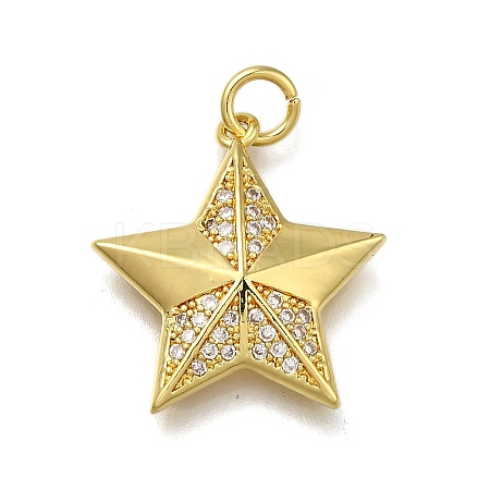 Brass Micro Pave Cubic Zirconia Pendants LS-ZIRC-I070-092G-1