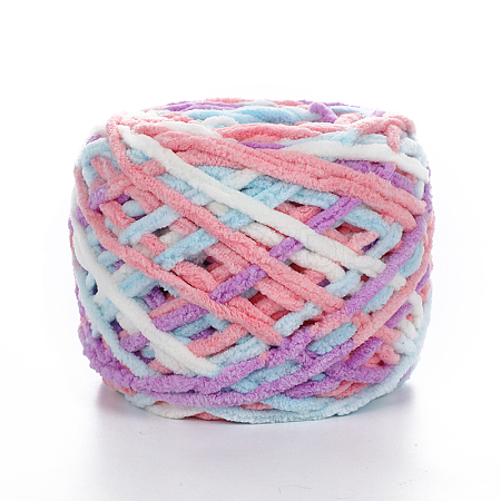 Gradient Color Polyester Wool Blend Yarn YCOR-PW0001-004A-26-1