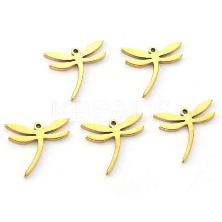 PVD Vacuum Plating 304 Stainless Steel Pendants STAS-N092-87G-1