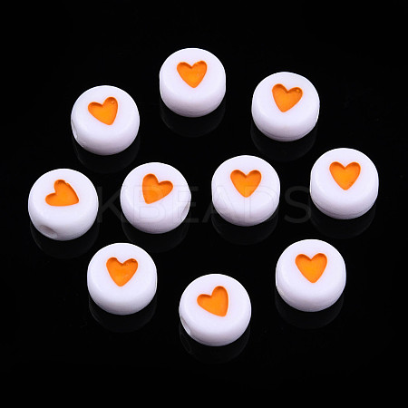 Opaque Acrylic Beads MACR-N008-57G-1