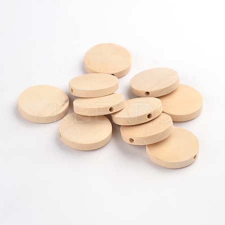 Unfinished Wood Beads X-WOOD-S650-93-LF-1