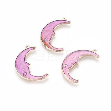 Alloy Enamel Pendants X-ENAM-O027-03C-1