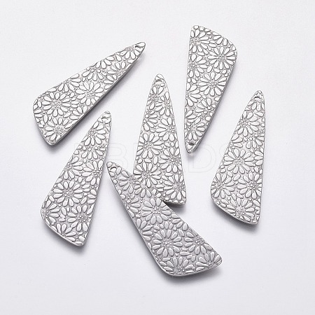 Non-Tarnish 304 Stainless Steel Pendants LS-STAS-F230-05P-1