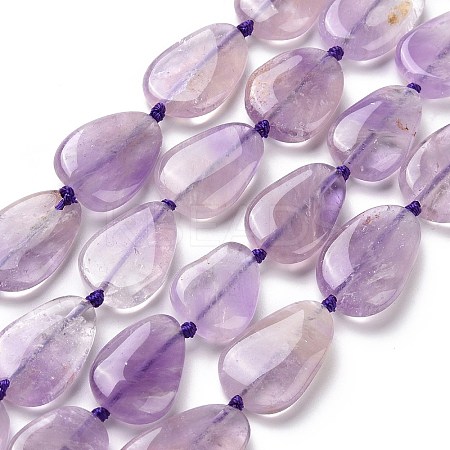 Natural Ametheyst Beads Strands G-P478-06-1