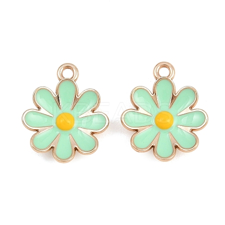 Alloy Enamel Pendants AL-CBA2919-01KGC-02-1