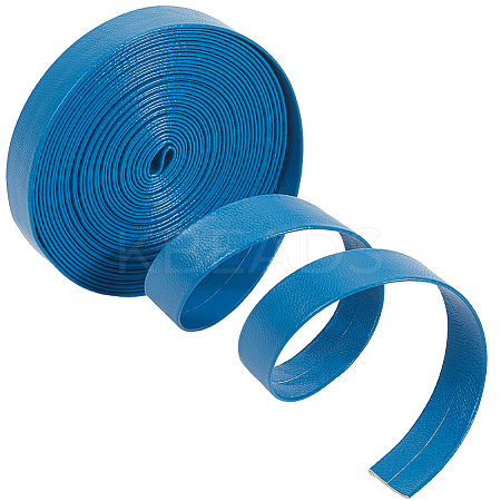 5M Folding PU Leather Flat Cord OCOR-WH20012-14C-10-1