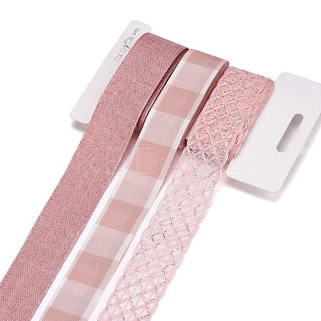 9 Yards 3 Styles Polyester Ribbon SRIB-A014-B03-1