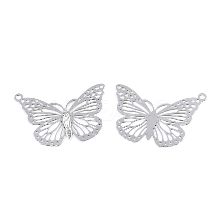 Non-Tarnish 304 Stainless Steel Pendants X-STAS-N009-001-B01-1