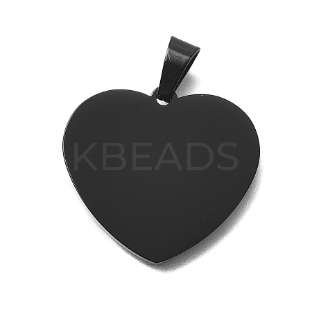 Ion Plating(IP) 304 Stainless Steel Stamping Blank Tag Pendants STAS-I311-04A-B-1