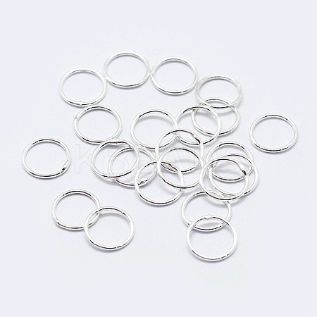 925 Sterling Silver Soldered Closed Jump Rings LS-STER-F036-03S-0.6x6-1