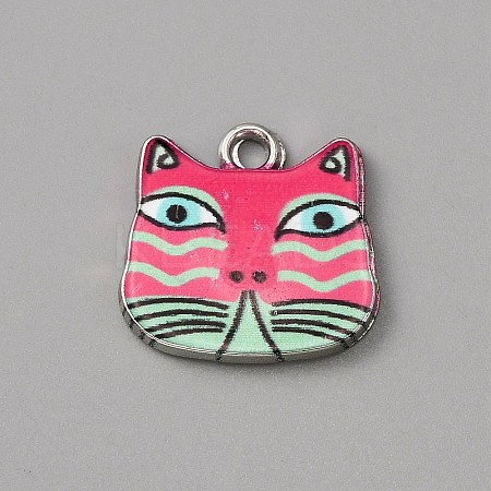 Alloy Enamel Pendants LS-ENAM-CJC0006-52B-1