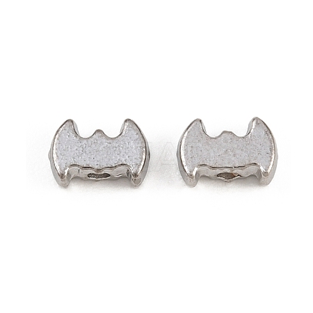 304 Stainless Steel Beads STAS-D394-02B-P-1
