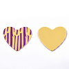 Opaque Printed Acrylic Cabochons MACR-N011-001-B01-1